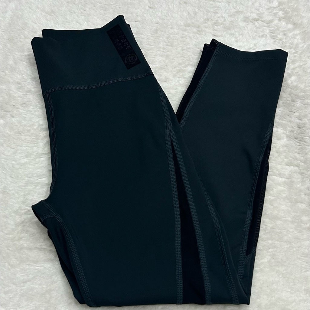 Mizuno X Ronda Rousey 7/8 Black Leggings Nwot